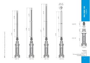 Vedi il dettaglio per Pali serie 100 in ghisa